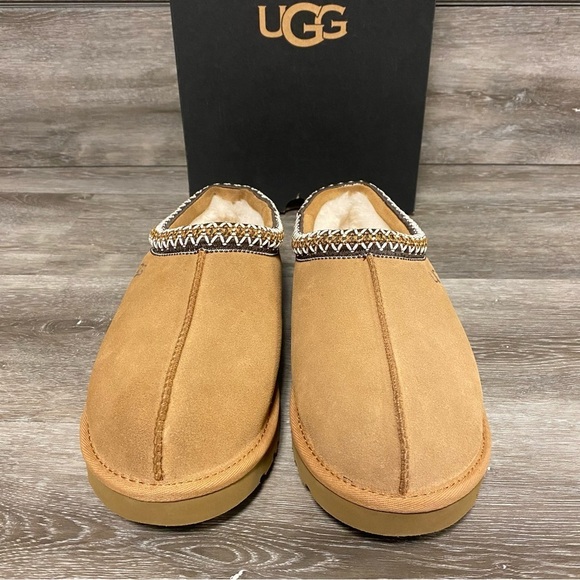 UGG | Men’s Tasman Slippers In Chestnut Size 9 NEW - Picture 2 of 9